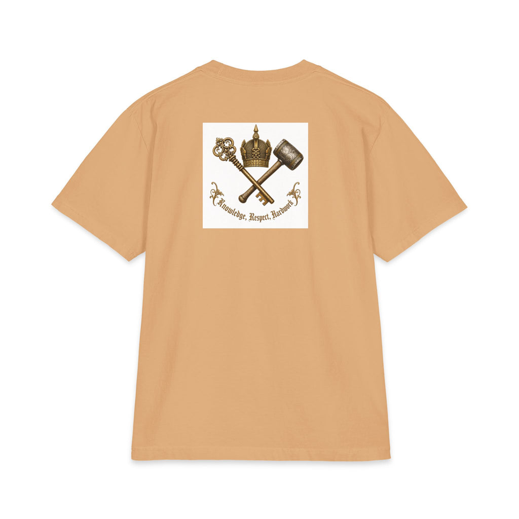 "HERO Collection" Graphic T-Shirt — Inspirational Quote & Crest Design