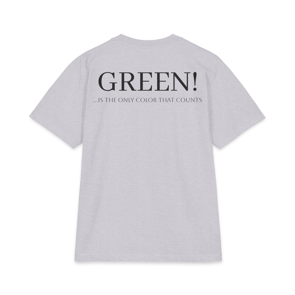 Monopoly Charters Graphic T-Shirt — "GREEN! ...is the only color that counts" Retro Board Game Tee
