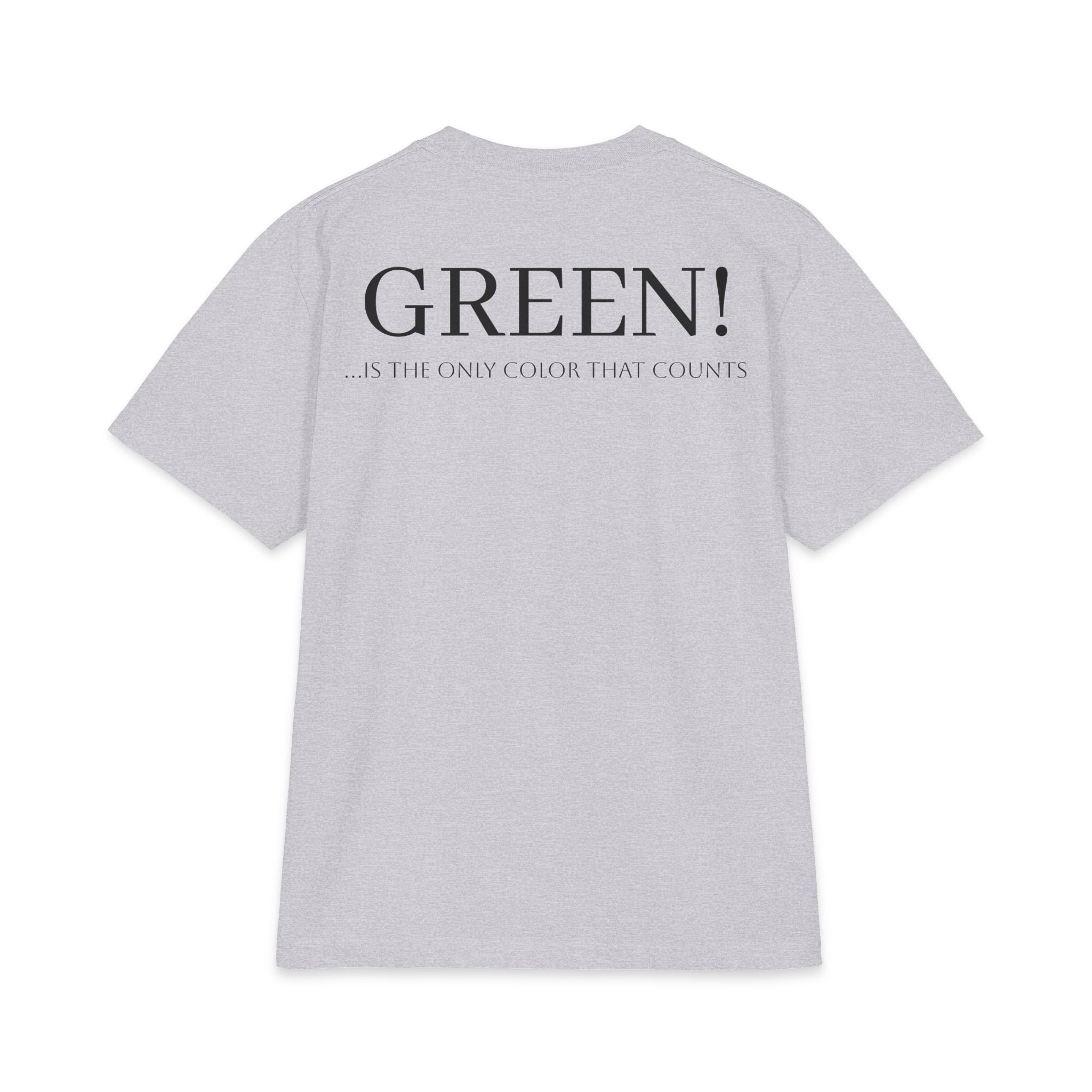 Monopoly Charters Graphic T-Shirt — "GREEN! ...is the only color that counts" Retro Board Game Tee