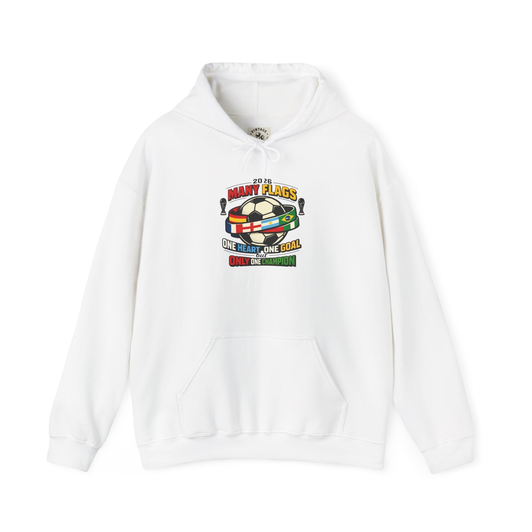 Retro Soccer Crest Hoodie | Country Pride, Championship Season