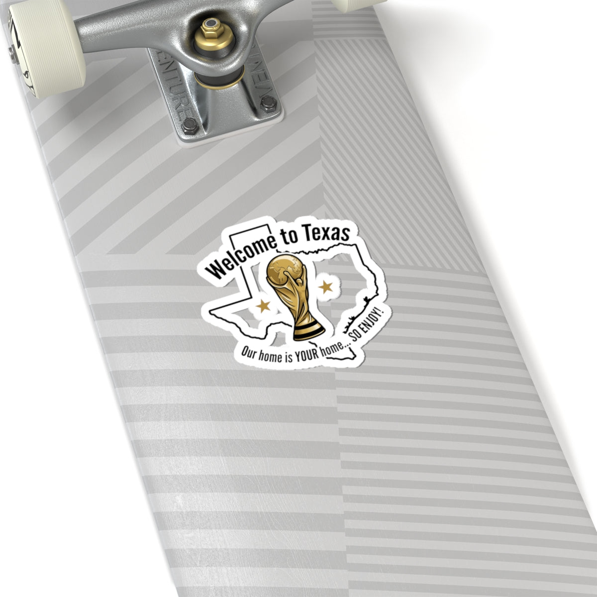 Welcome to Texas Sticker | Soccer Championship, Country Pride