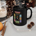 Monopoly Charters Black Coffee Mug — Choose Your Hustle Design (11oz/15oz)