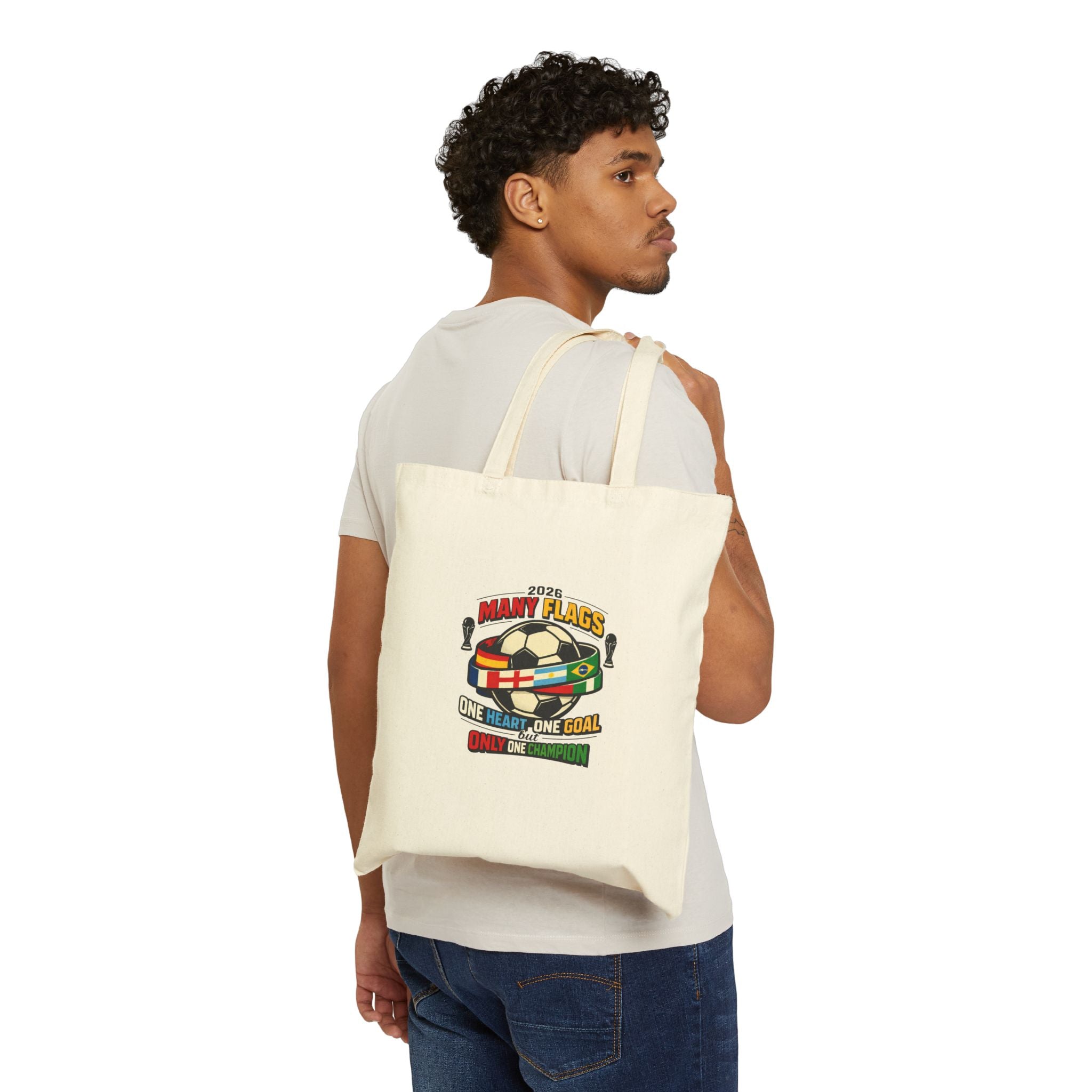 Many Flags Retro Soccer Tote | Country Pride, Championship Season