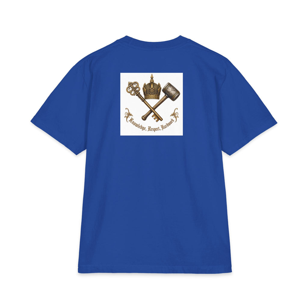 "HERO Collection" Graphic T-Shirt — Inspirational Quote & Crest Design