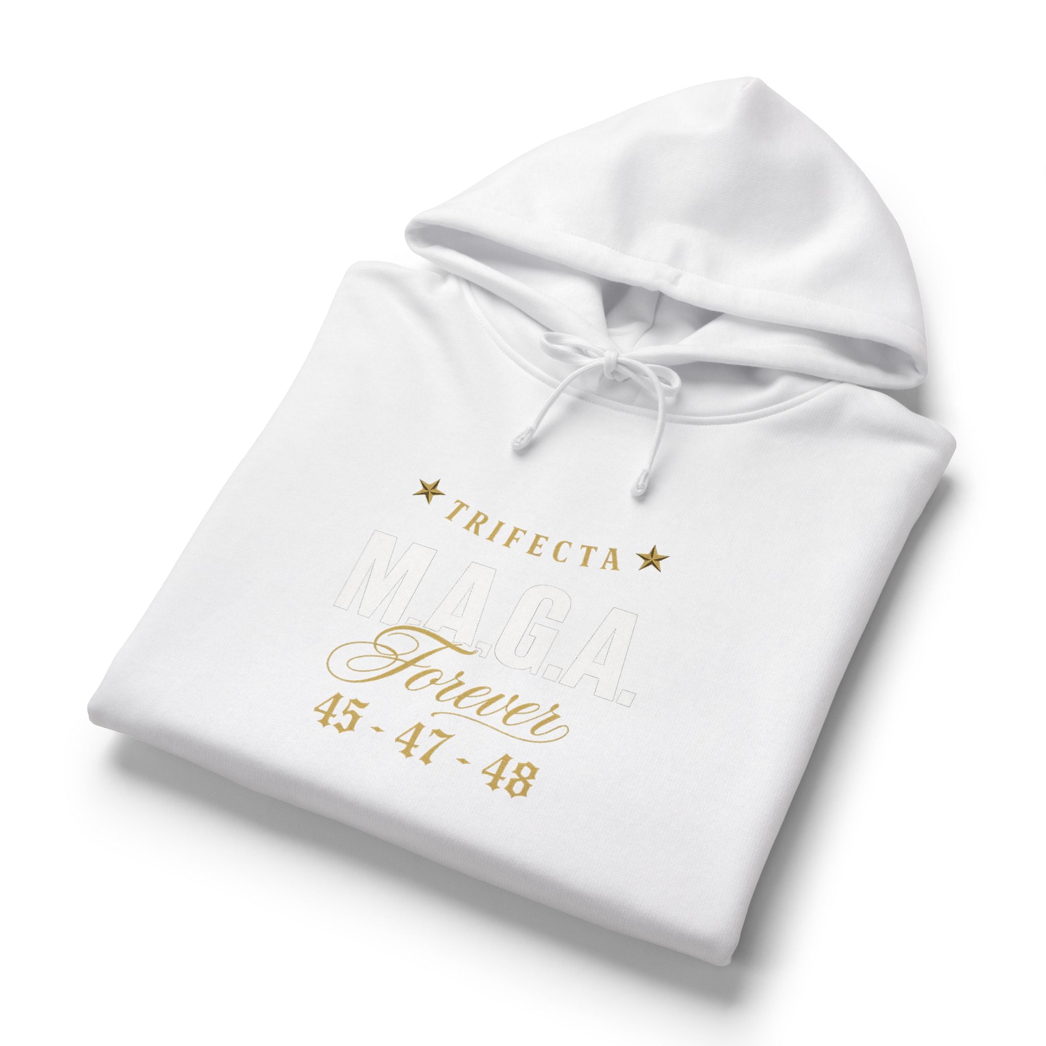 Trifecta MAGA Forever Hoodie — Life Pullover (45•47•18)