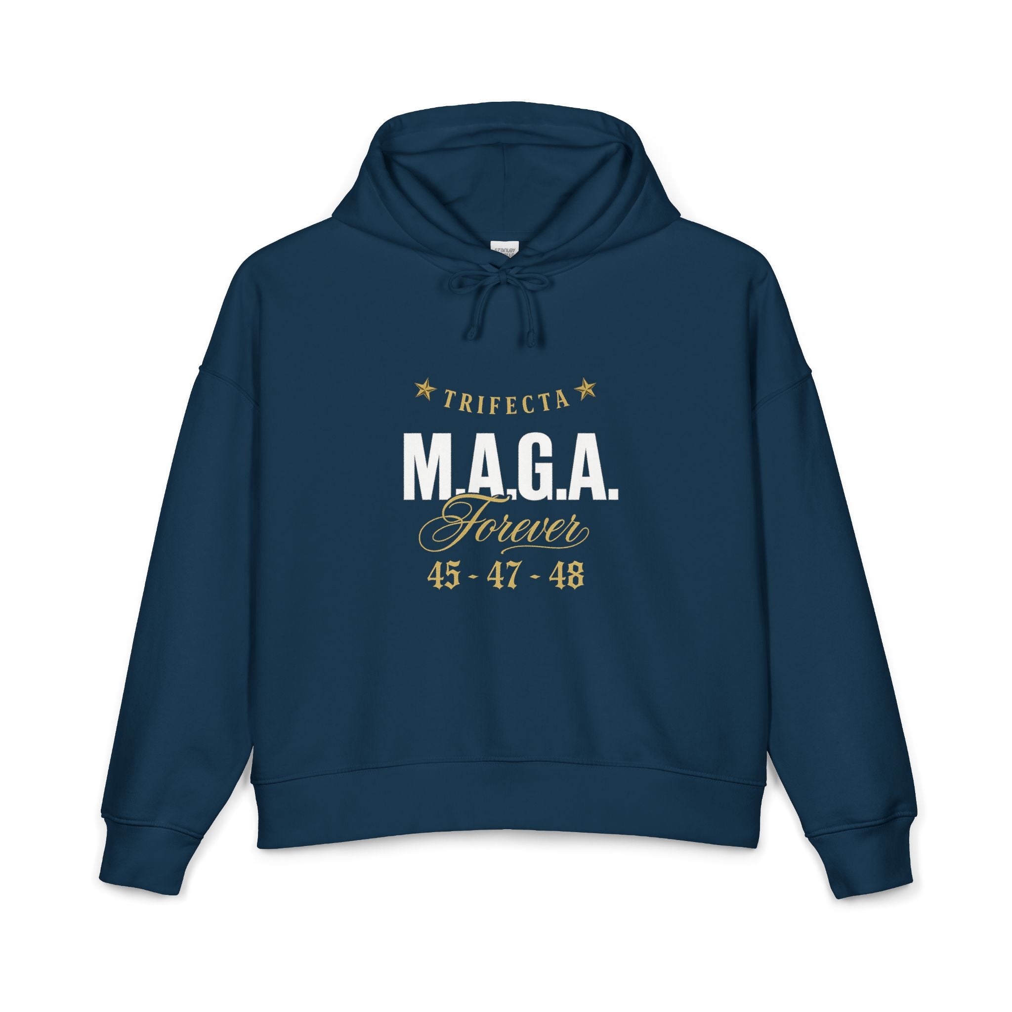 Trifecta MAGA Forever Hoodie — Life Pullover (45•47•18)