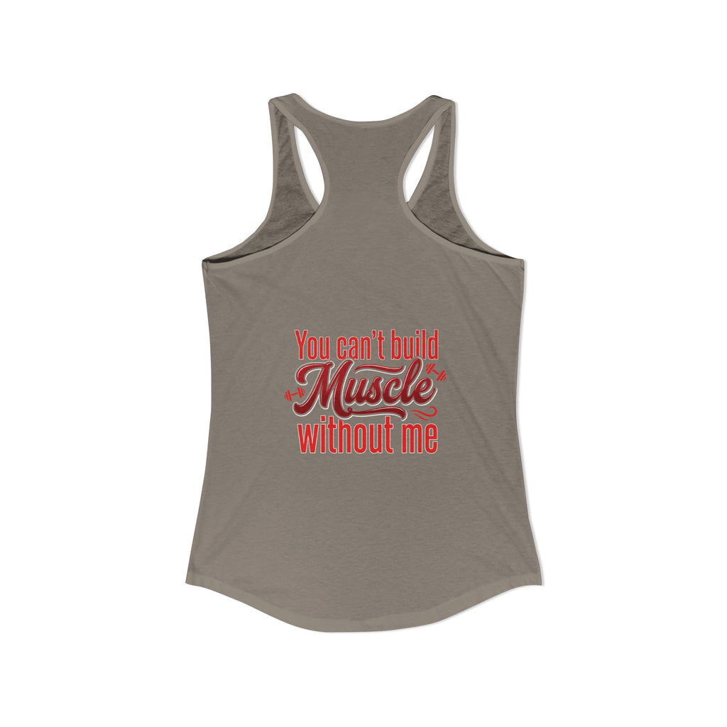 Women's Ideal Racerback Tank "Breathe Goddess"