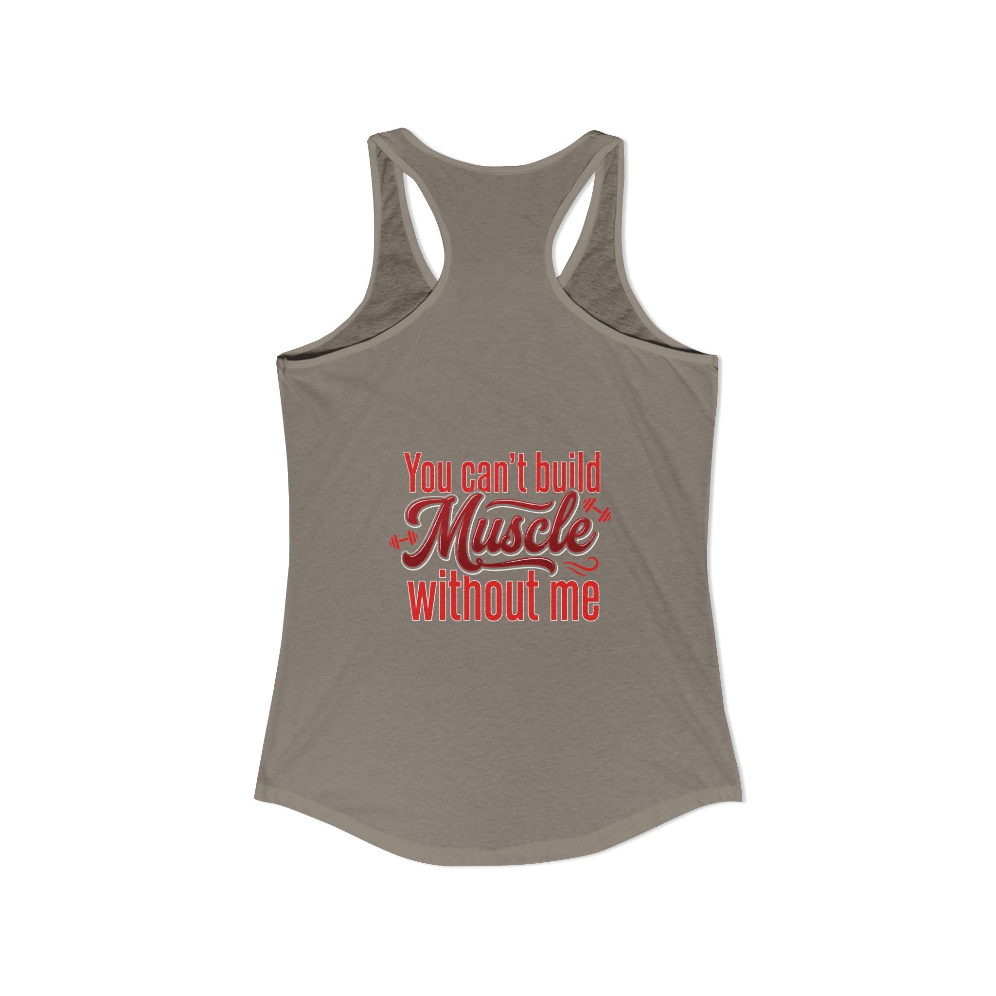 Women's Ideal Racerback Tank "Breathe Goddess"