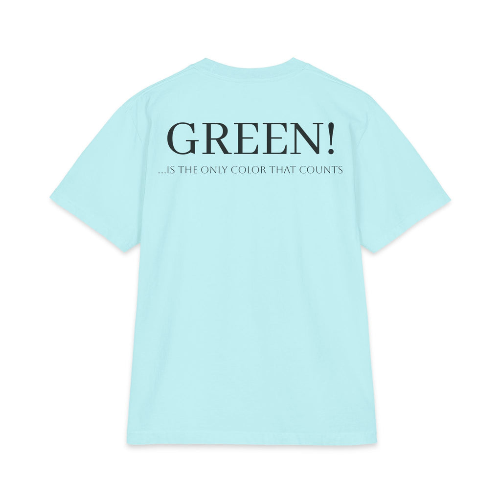 Monopoly Charters Graphic T-Shirt — "GREEN! ...is the only color that counts" Retro Board Game Tee