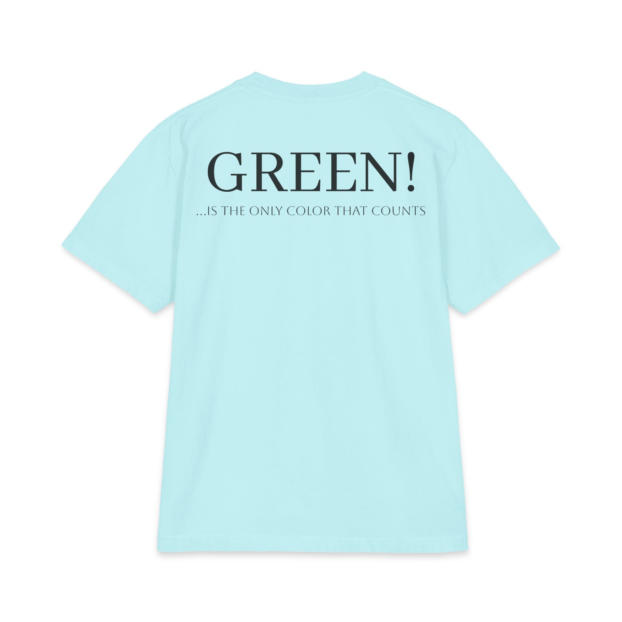 Monopoly Charters Graphic T-Shirt — "GREEN! ...is the only color that counts" Retro Board Game Tee