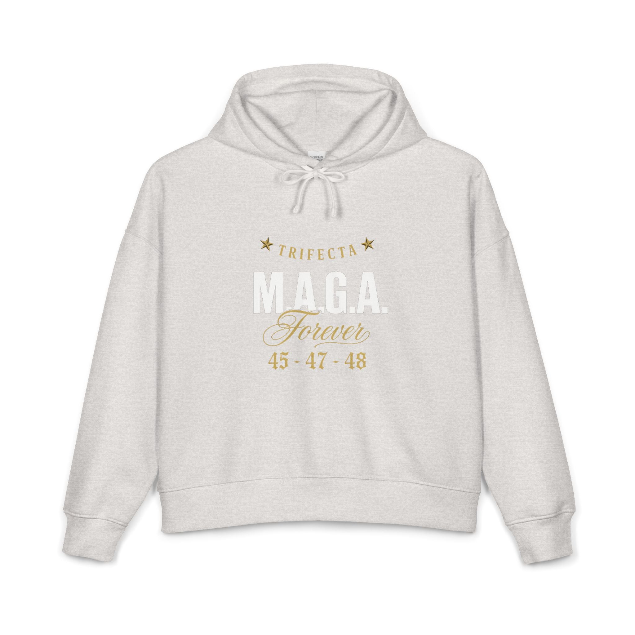 Trifecta MAGA Forever Hoodie — Life Pullover (45•47•18)