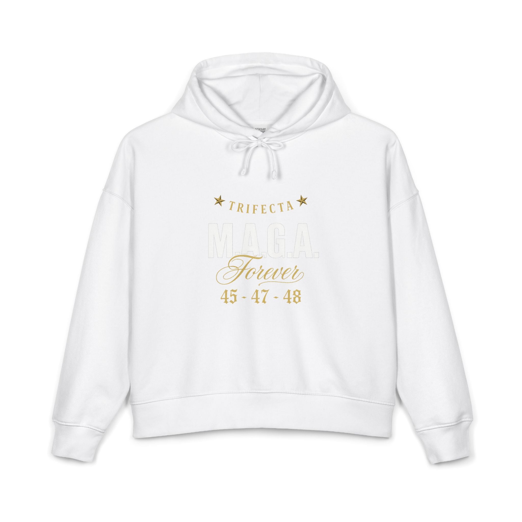 Trifecta MAGA Forever Hoodie — Life Pullover (45•47•18)
