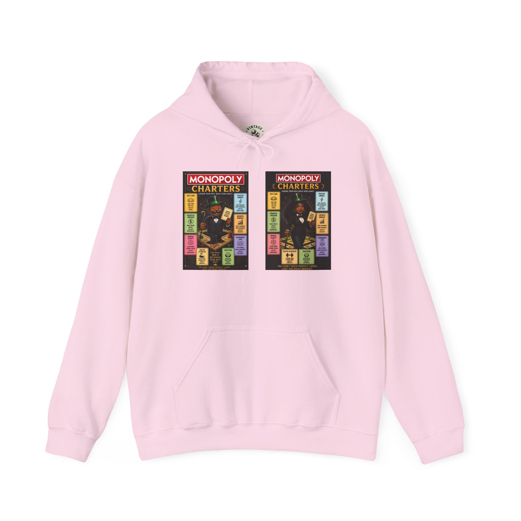 Monopoly Charters Hoodie — 'Green! is the only color that counts' Graphic Pullover