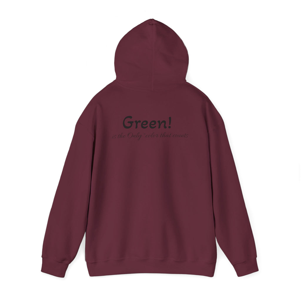 Monopoly Charters Hoodie — 'Green! is the only color that counts' Graphic Pullover