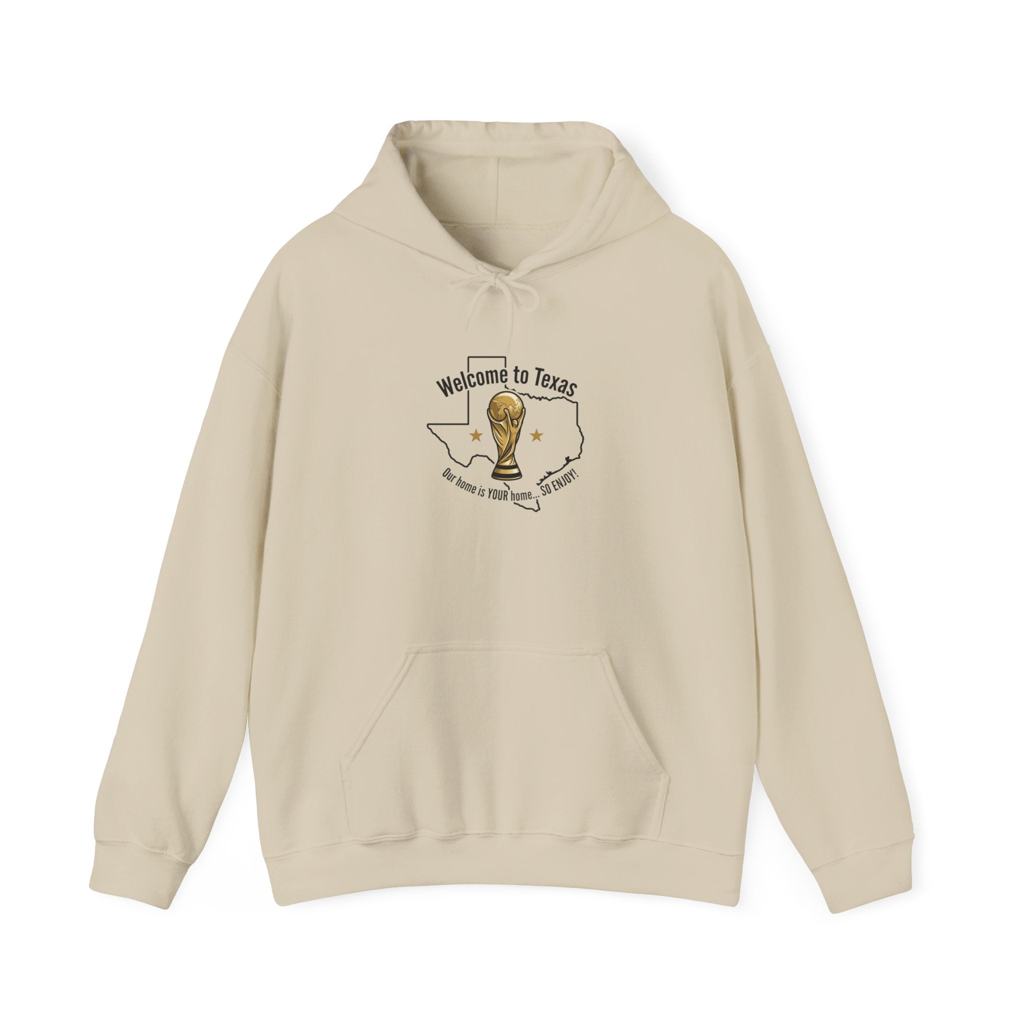 Texas World Cup Retro Soccer Hoodie | country pride, championship season