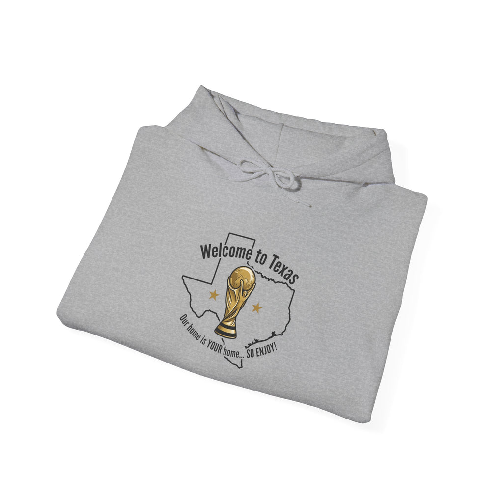 Texas World Cup Retro Soccer Hoodie | country pride, championship season