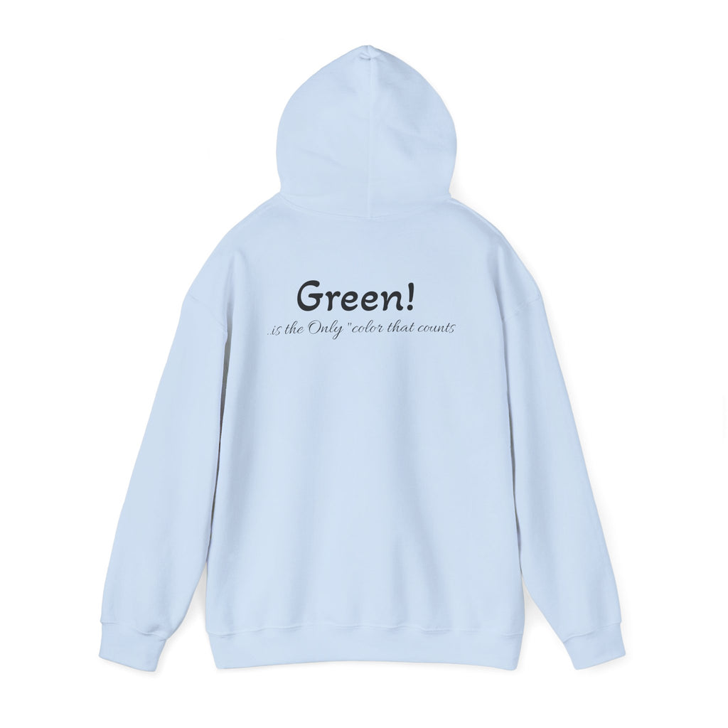 Monopoly Charters Hoodie — 'Green! is the only color that counts' Graphic Pullover
