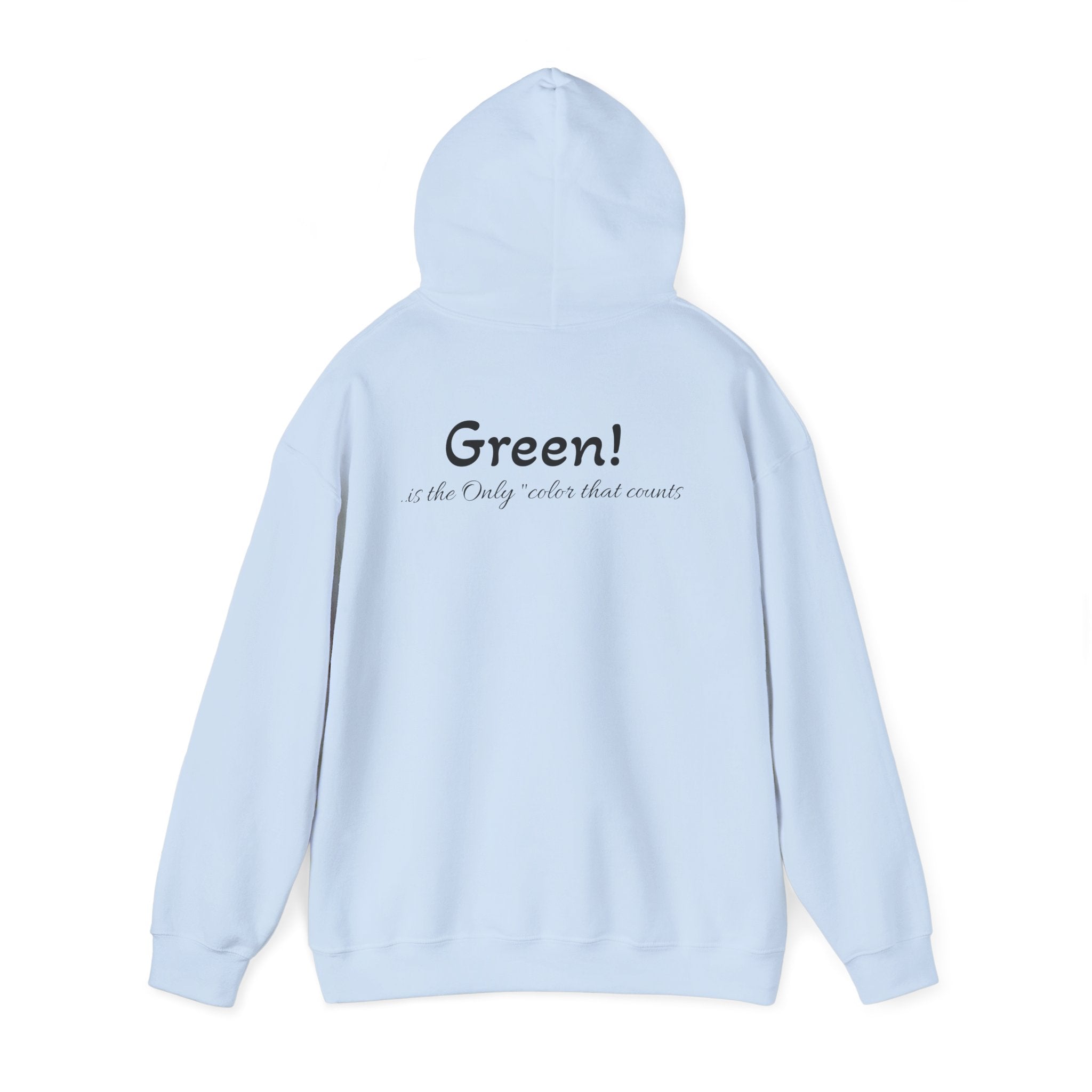 Monopoly Charters Hoodie — 'Green! is the only color that counts' Graphic Pullover