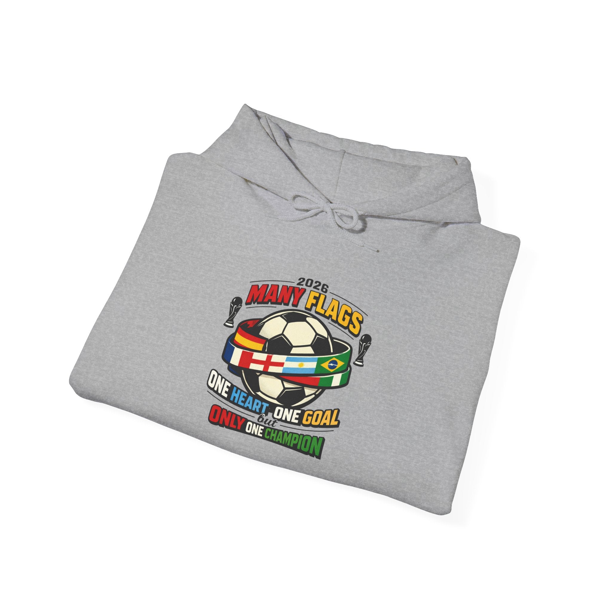 Retro Soccer Crest Hoodie | Country Pride, Championship Season