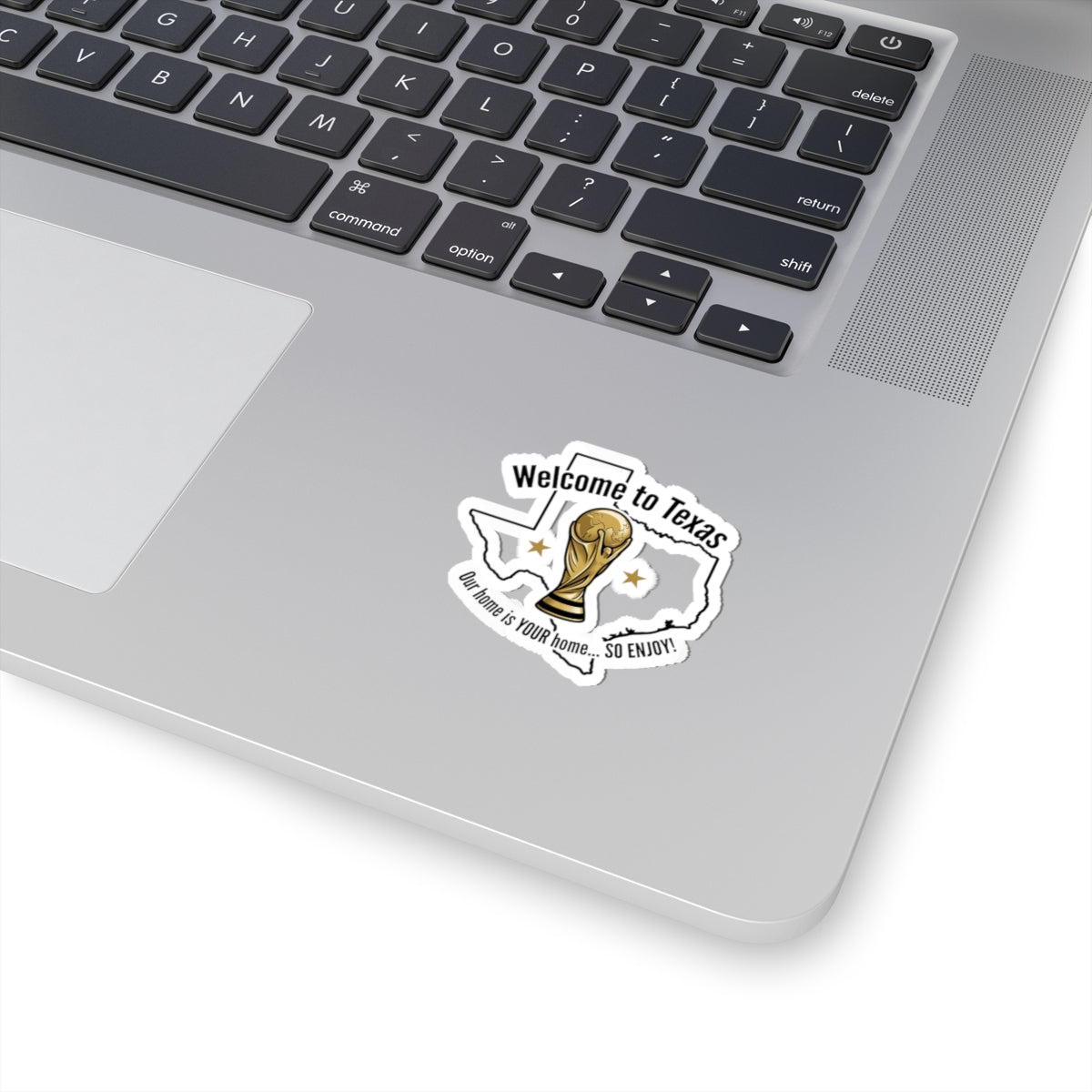 Welcome to Texas Sticker | Soccer Championship, Country Pride