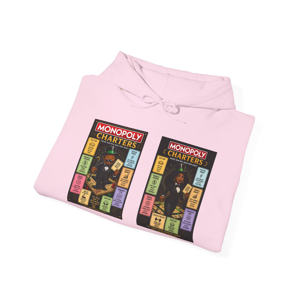 Monopoly Charters Hoodie — 'Green! is the only color that counts' Graphic Pullover