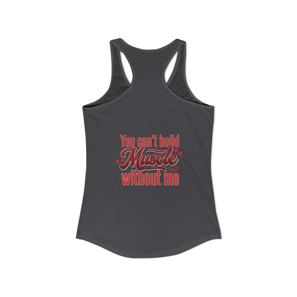 Women's Ideal Racerback Tank "Breathe Goddess"