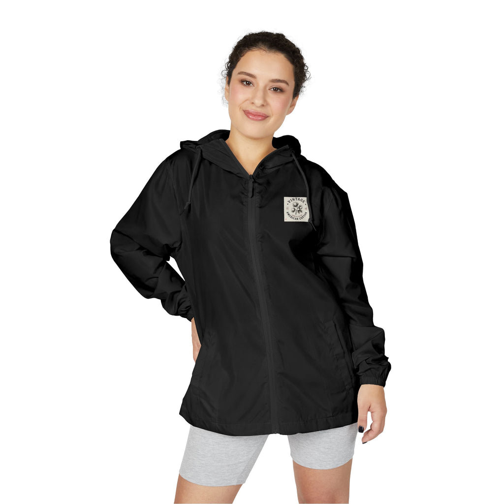HEROS Windbreaker Jacket — Vintage Outlaws Retro Portraits Graphic