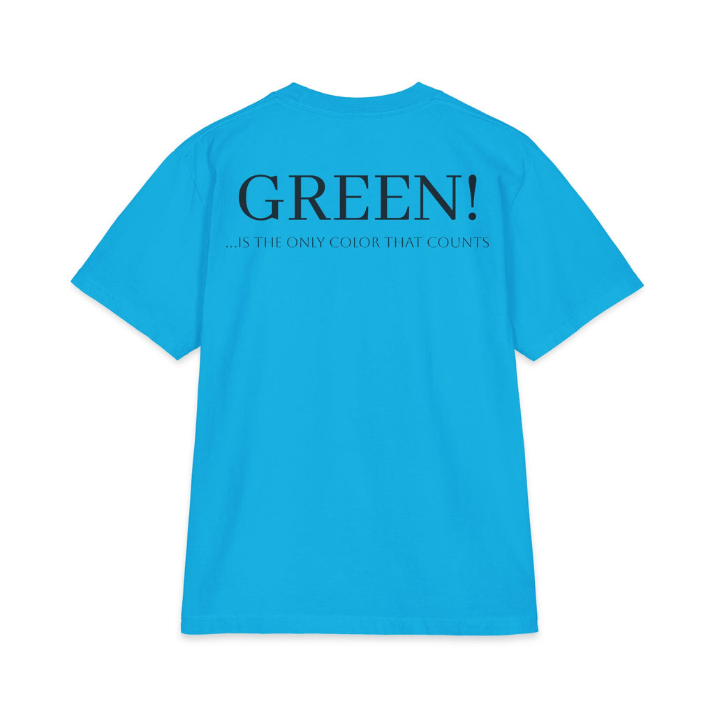 Monopoly Charters Graphic T-Shirt — "GREEN! ...is the only color that counts" Retro Board Game Tee