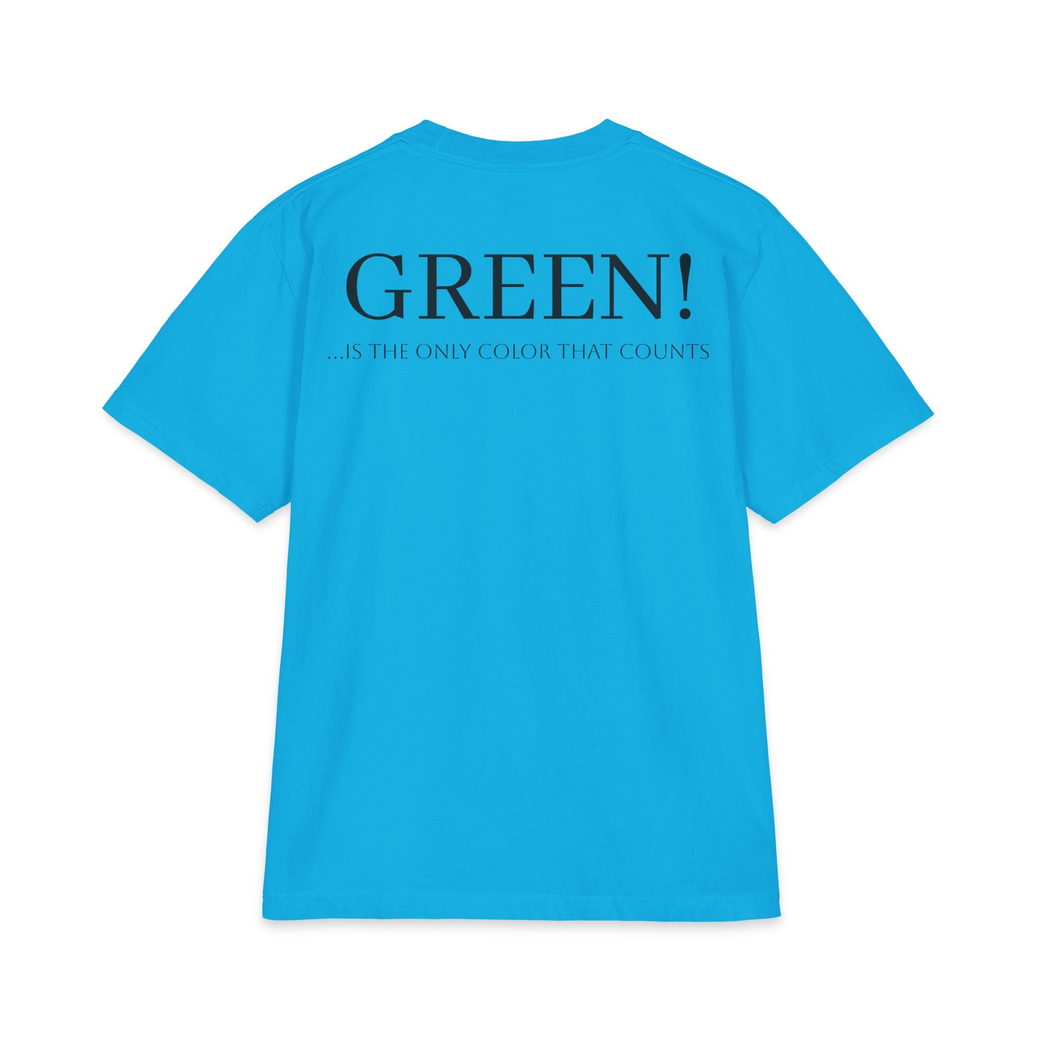 Monopoly Charters Graphic T-Shirt — "GREEN! ...is the only color that counts" Retro Board Game Tee