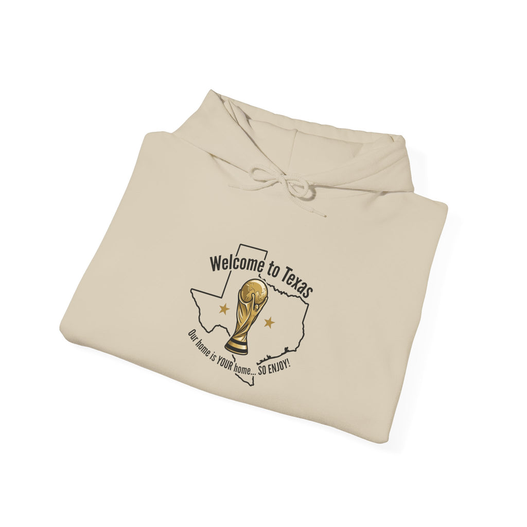 Texas World Cup Retro Soccer Hoodie | country pride, championship season