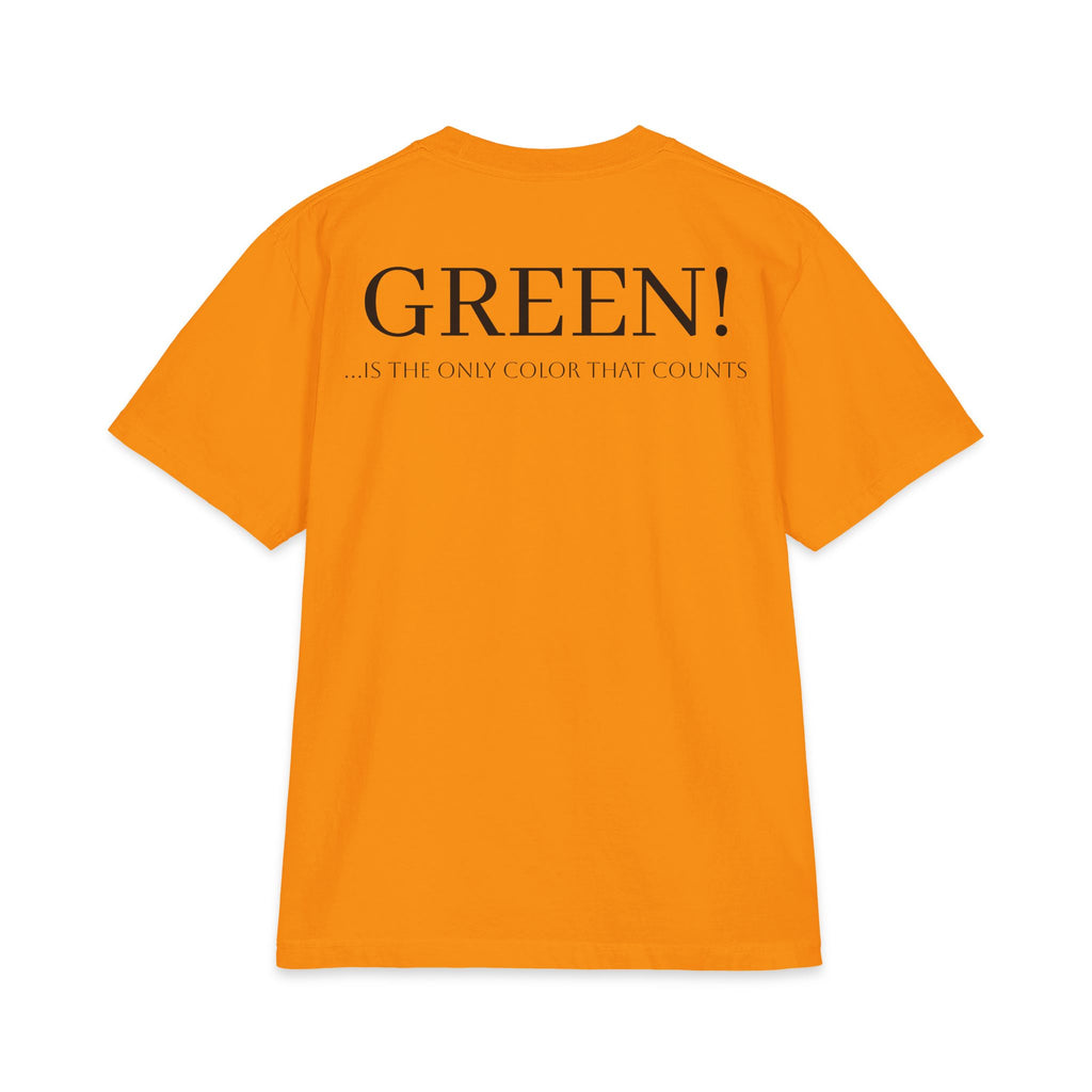 Monopoly Charters Graphic T-Shirt — "GREEN! ...is the only color that counts" Retro Board Game Tee