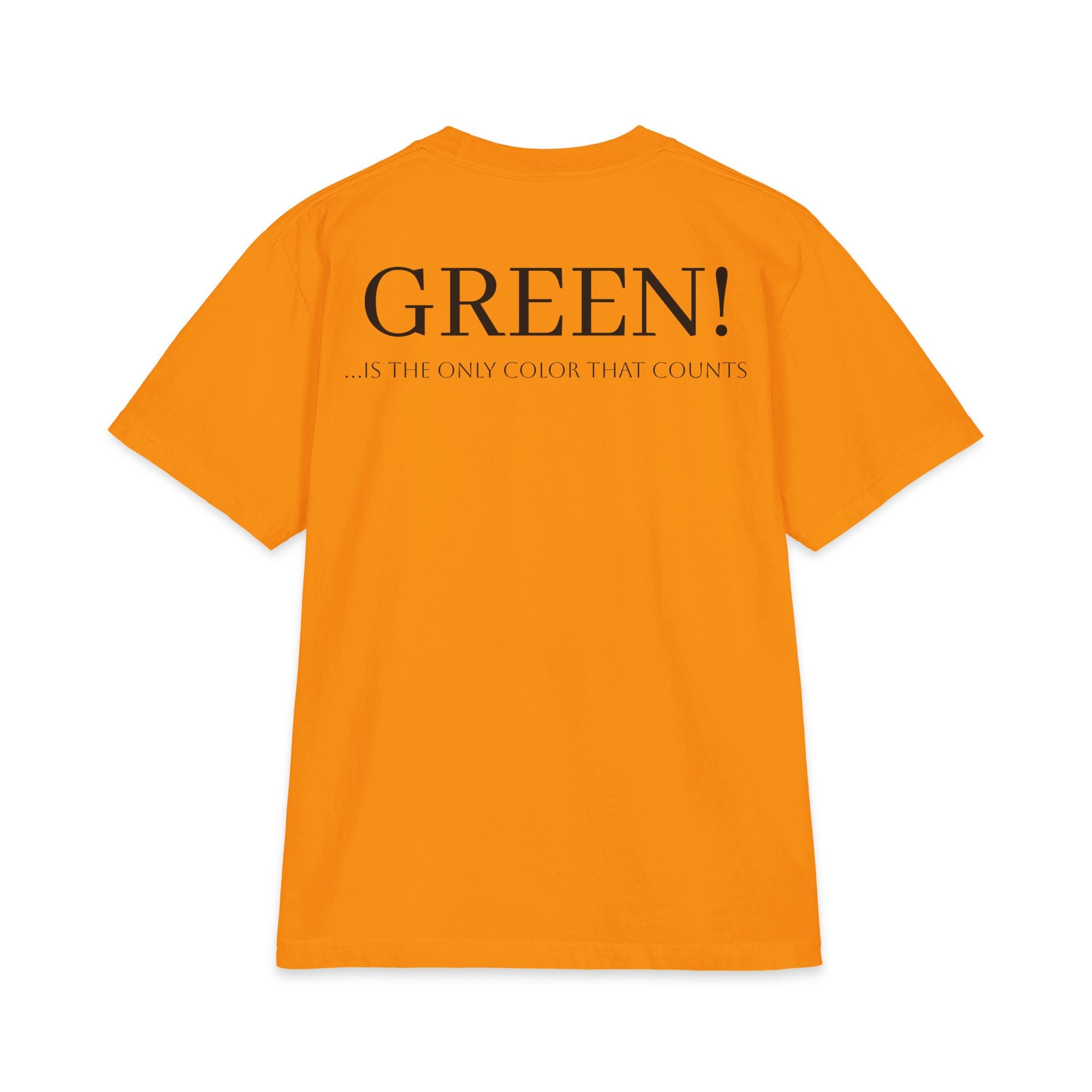 Monopoly Charters Graphic T-Shirt — "GREEN! ...is the only color that counts" Retro Board Game Tee