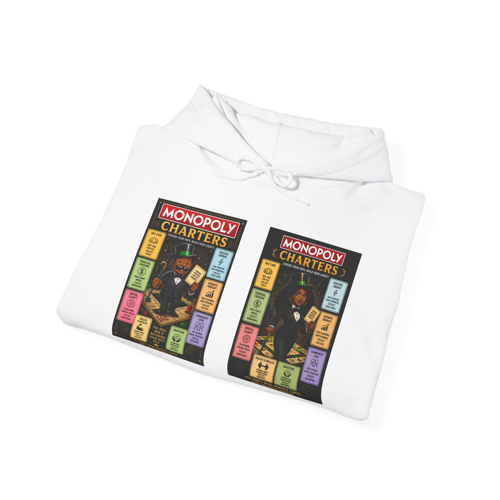 Monopoly Charters Hoodie — 'Green! is the only color that counts' Graphic Pullover