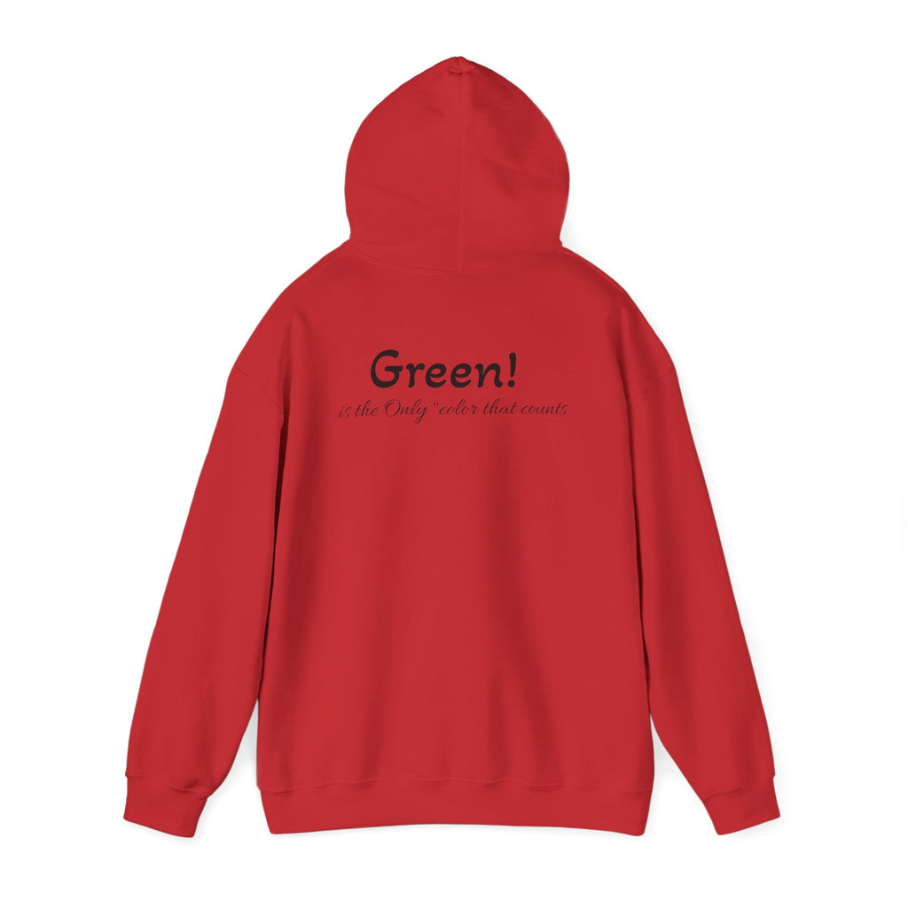 Monopoly Charters Hoodie — 'Green! is the only color that counts' Graphic Pullover