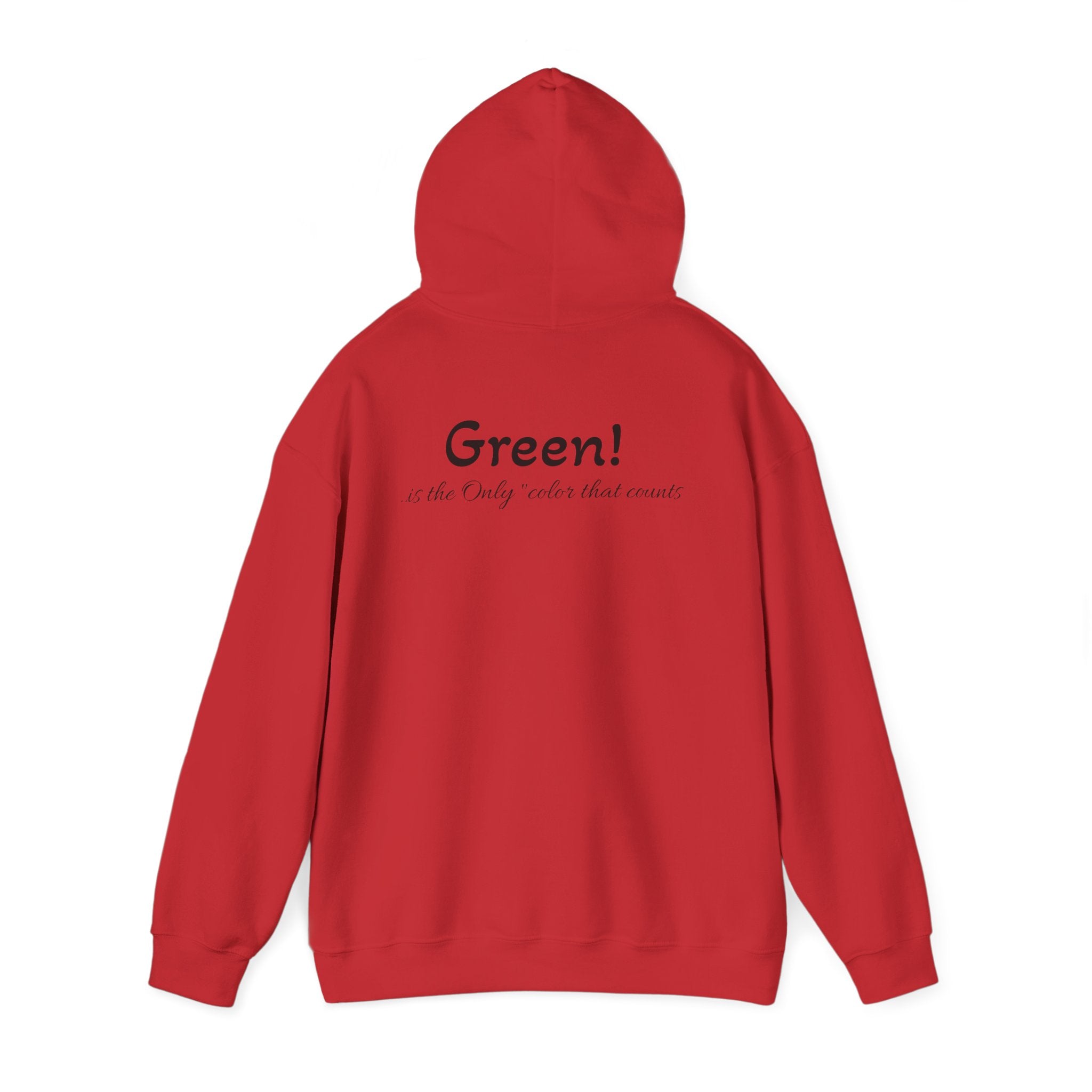 Monopoly Charters Hoodie — 'Green! is the only color that counts' Graphic Pullover