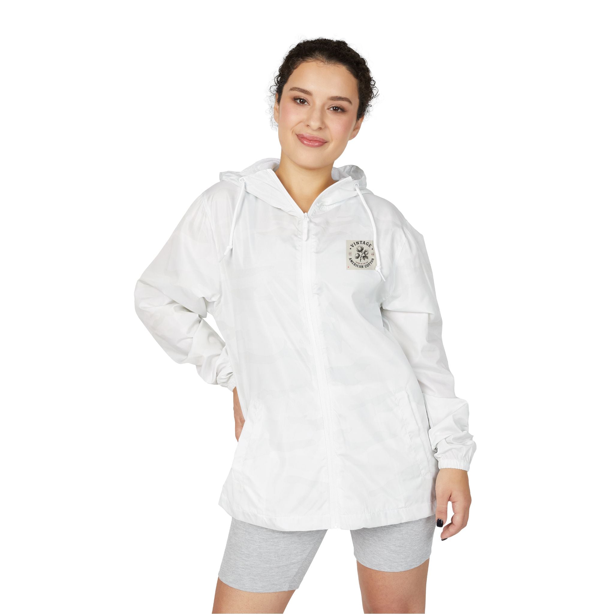 HEROS Windbreaker Jacket — Vintage Outlaws Retro Portraits Graphic