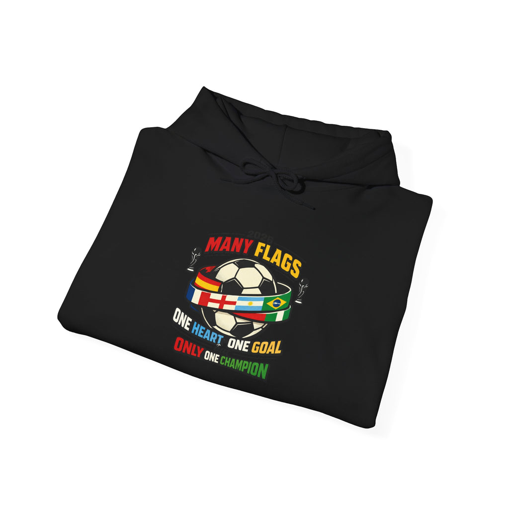 Retro Soccer Crest Hoodie | Country Pride, Championship Season