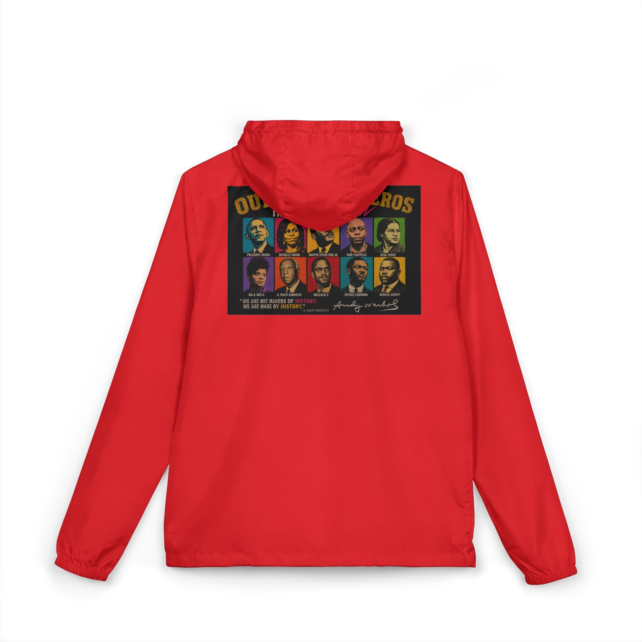 HEROS Windbreaker Jacket — Vintage Outlaws Retro Portraits Graphic