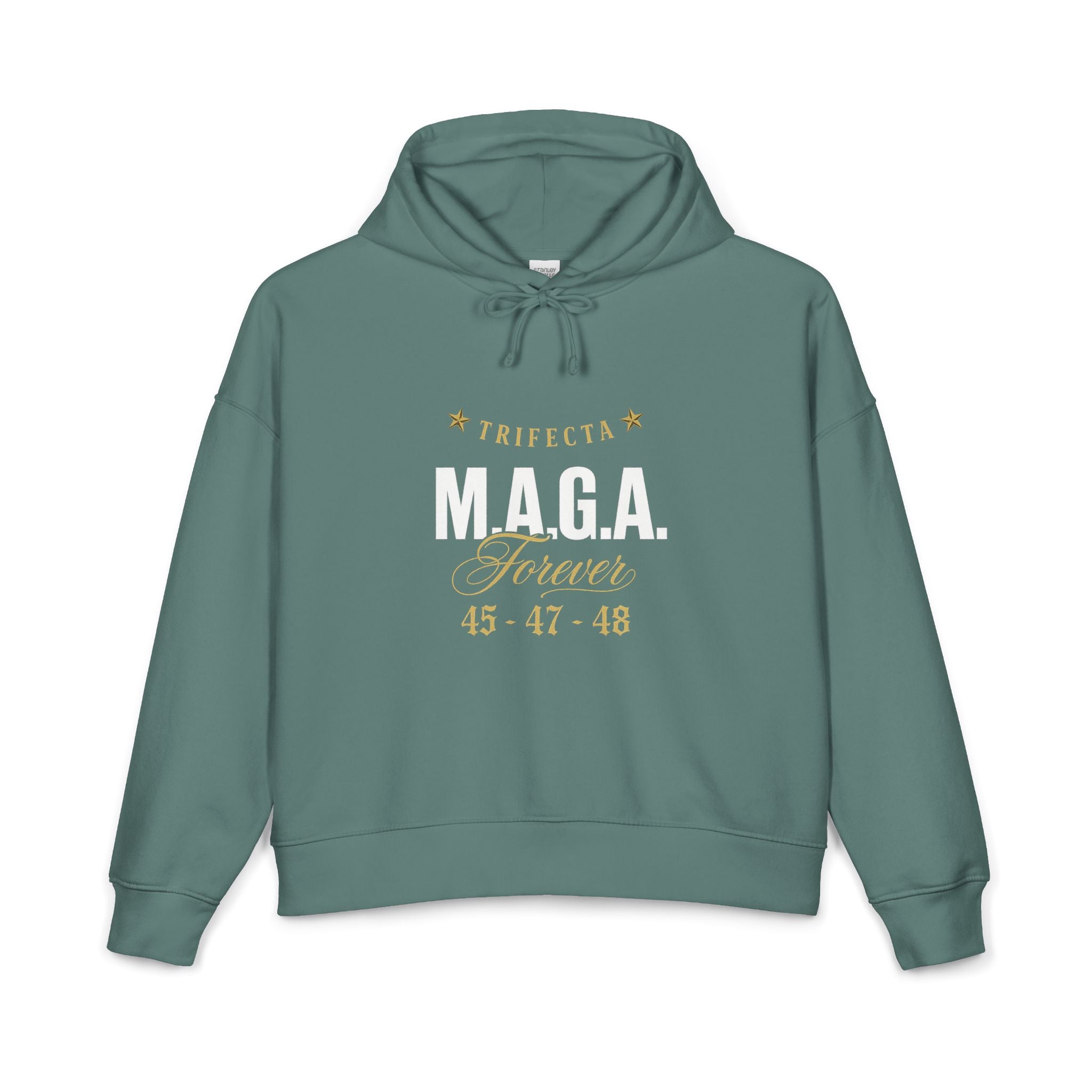 Trifecta MAGA Forever Hoodie — Life Pullover (45•47•18)