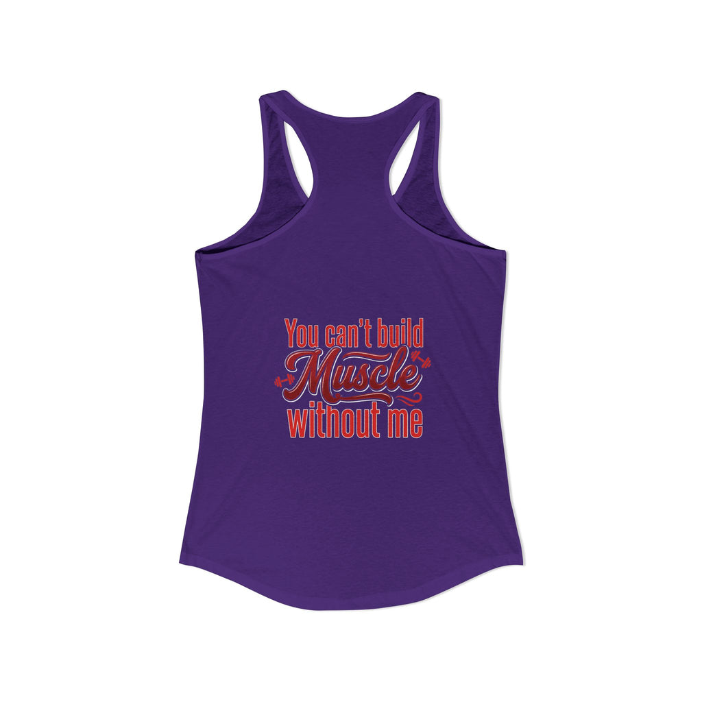 Women's Ideal Racerback Tank "Breathe Goddess"