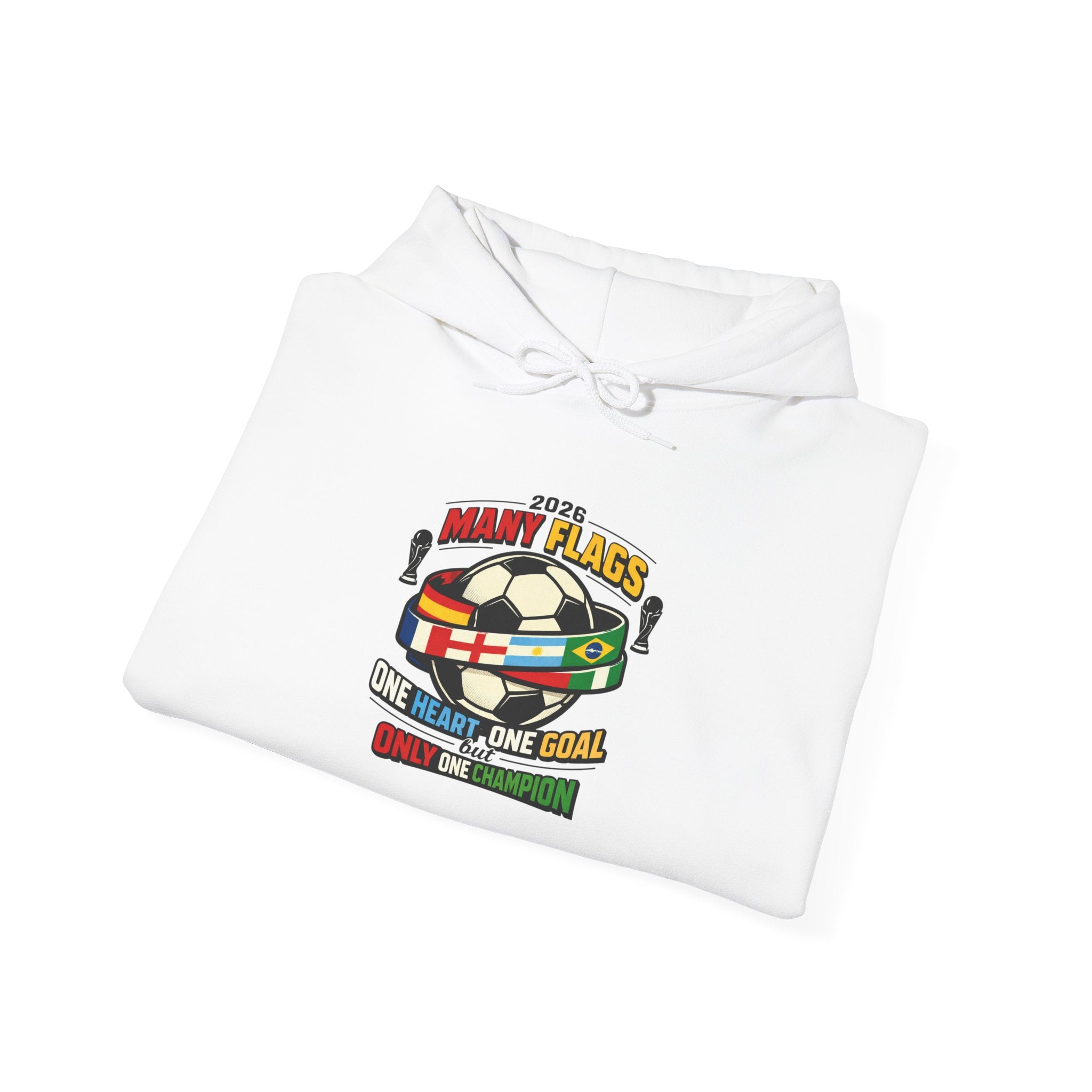 Retro Soccer Crest Hoodie | Country Pride, Championship Season
