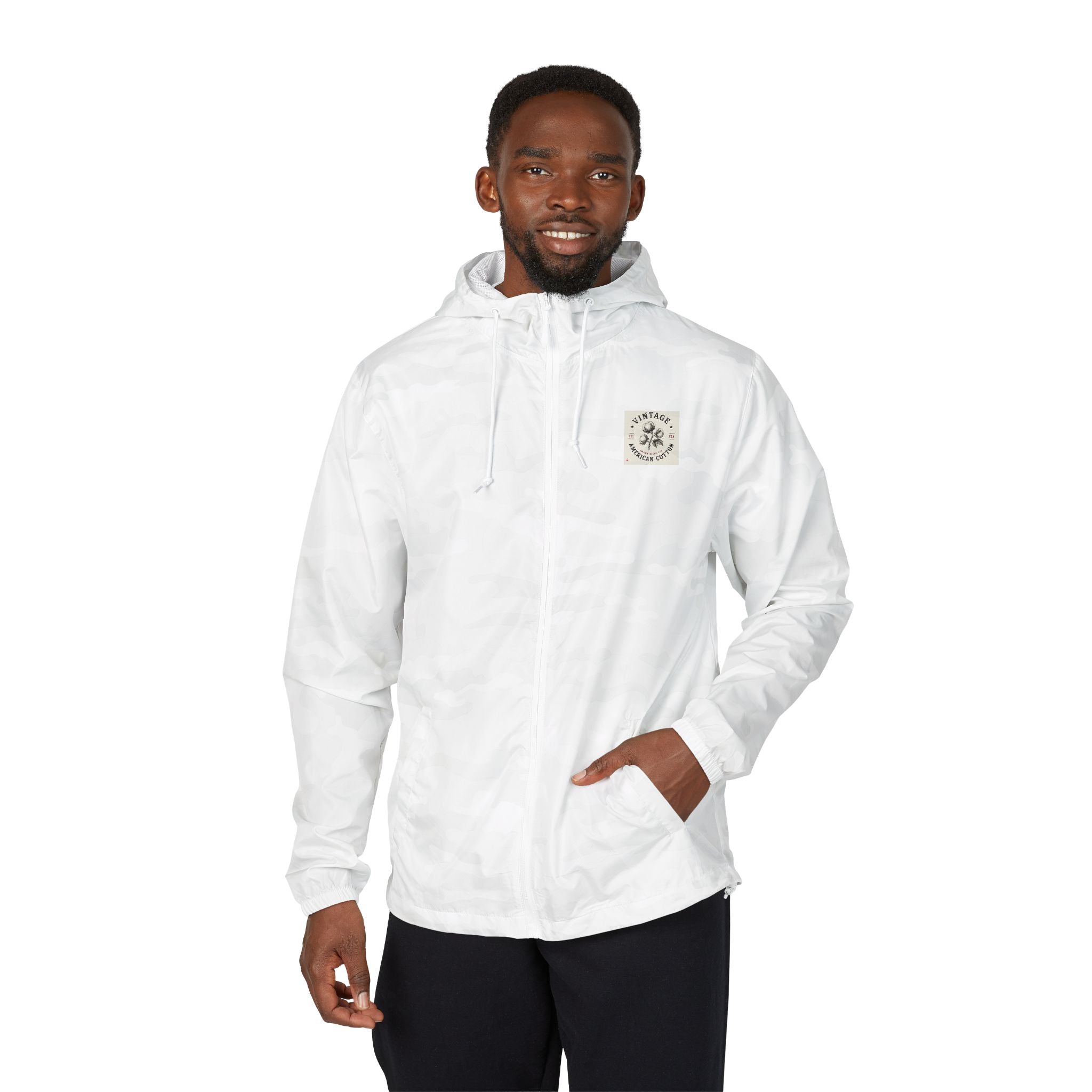 HEROS Windbreaker Jacket — Vintage Outlaws Retro Portraits Graphic