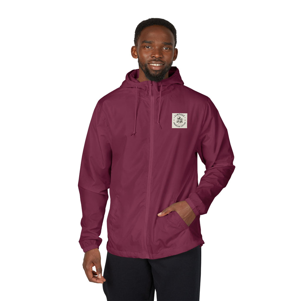 HEROS Windbreaker Jacket — Vintage Outlaws Retro Portraits Graphic