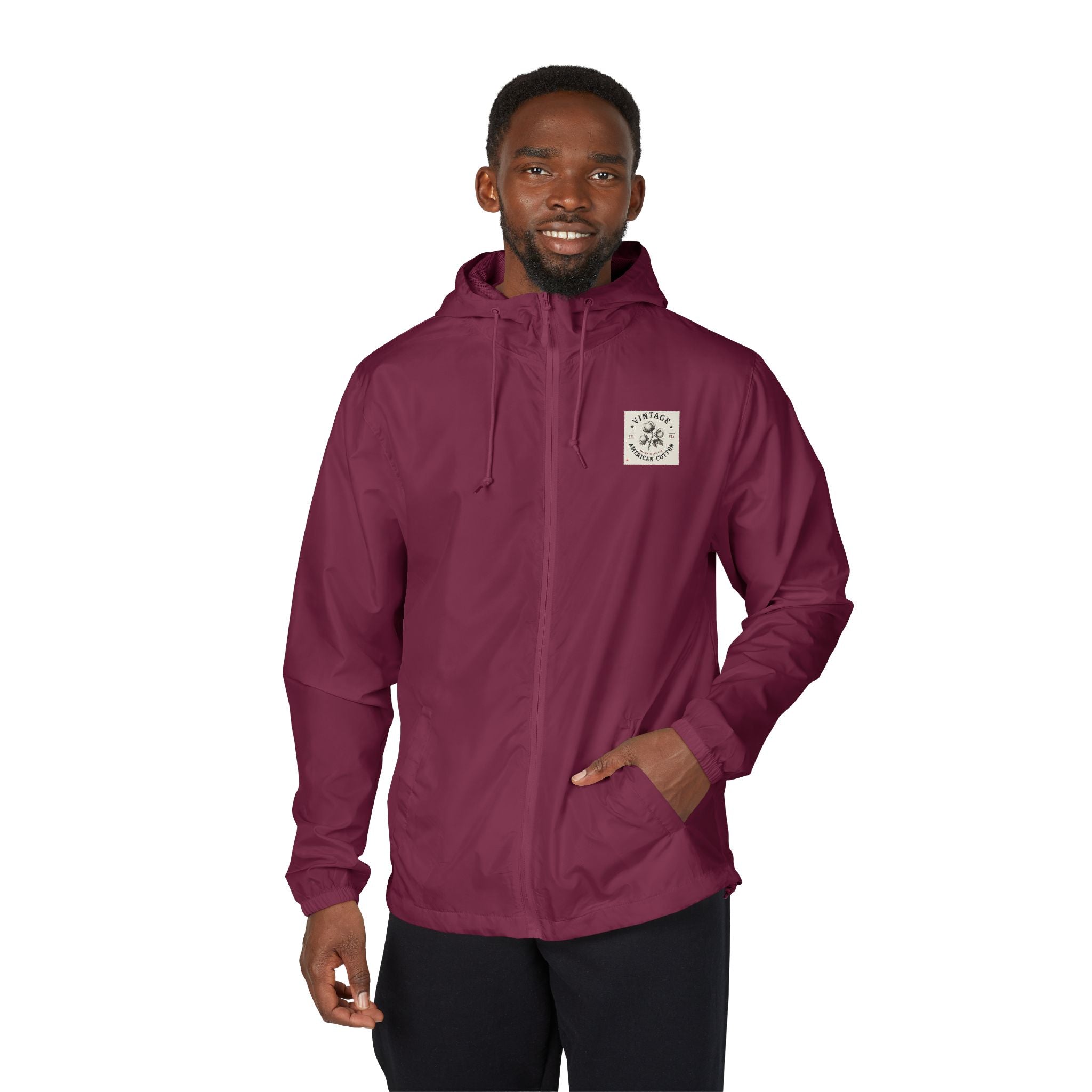 HEROS Windbreaker Jacket — Vintage Outlaws Retro Portraits Graphic