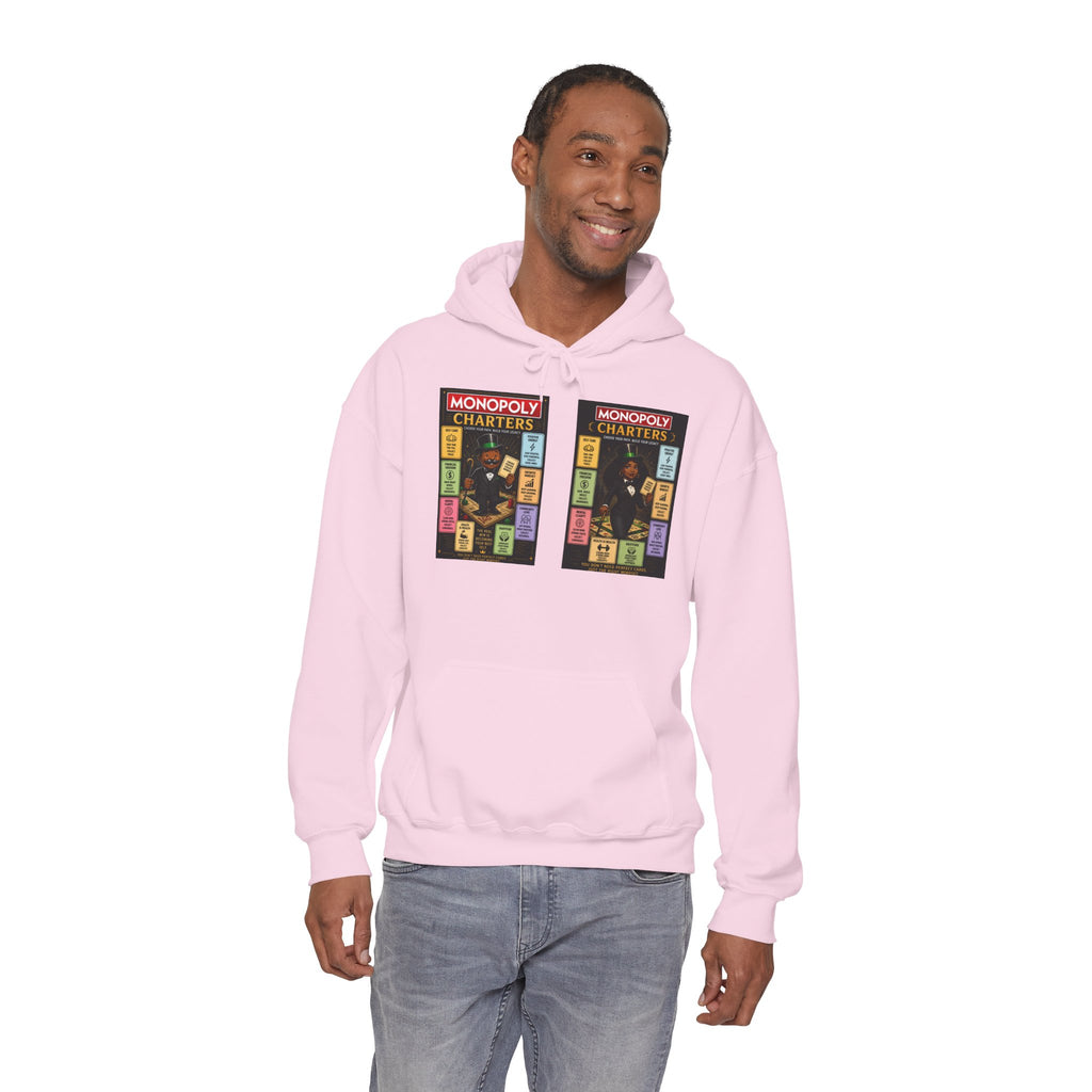 Monopoly Charters Hoodie — 'Green! is the only color that counts' Graphic Pullover