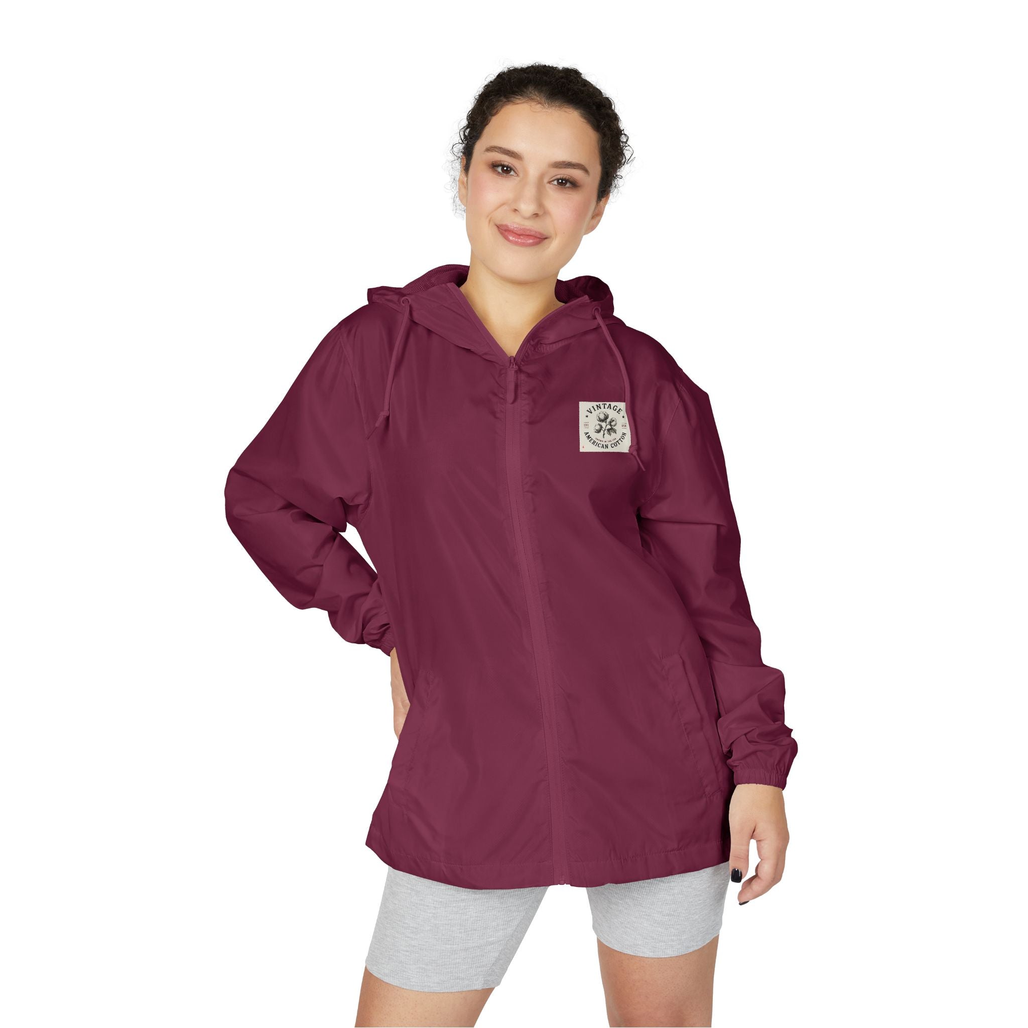 HEROS Windbreaker Jacket — Vintage Outlaws Retro Portraits Graphic
