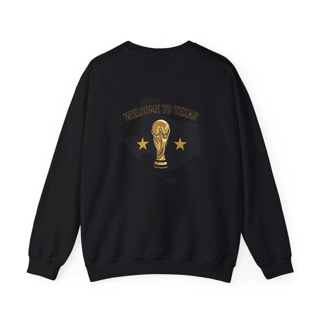 Retro Soccer Many Flags Crewneck Sweatshirt | Country Pride, Championship Season