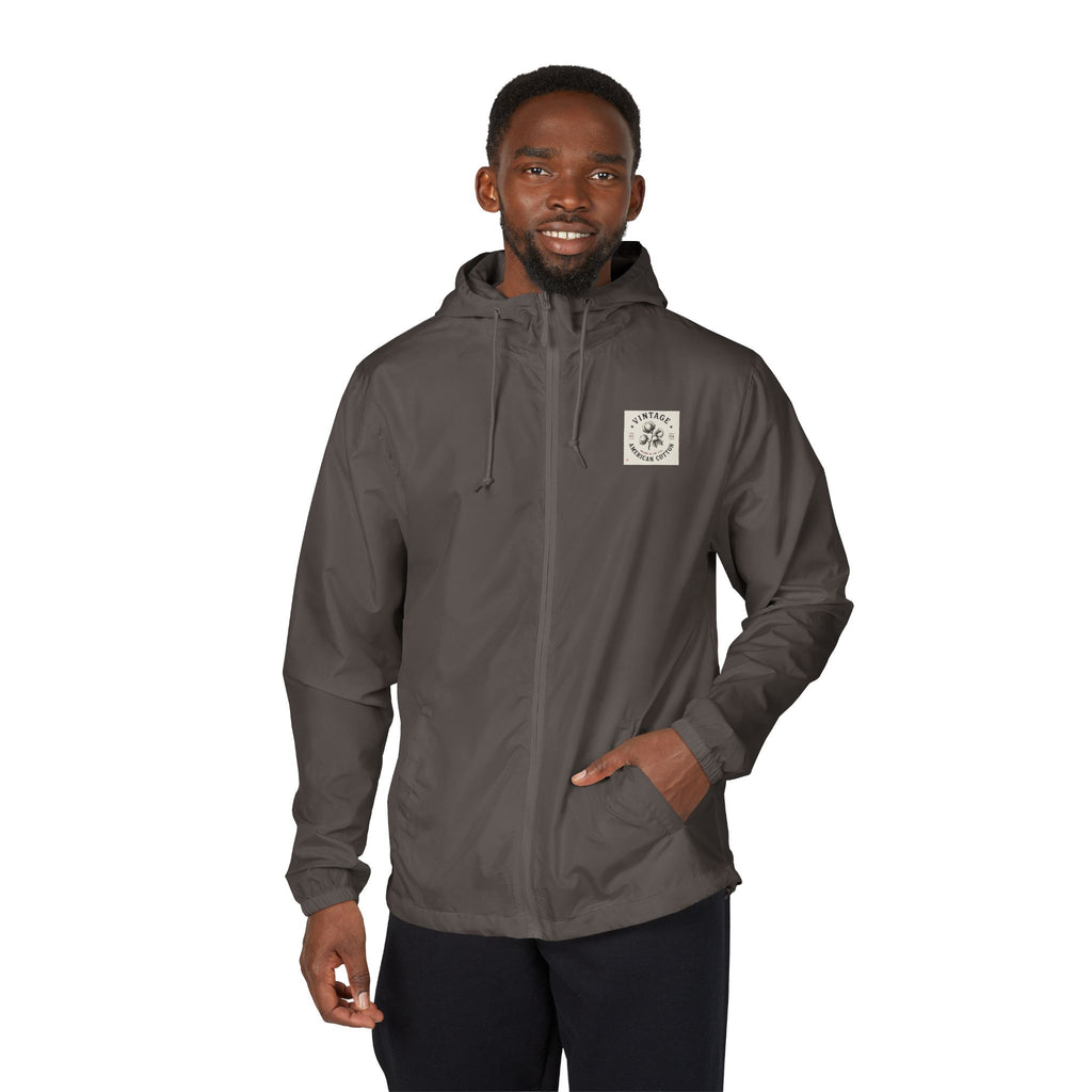 HEROS Windbreaker Jacket — Vintage Outlaws Retro Portraits Graphic