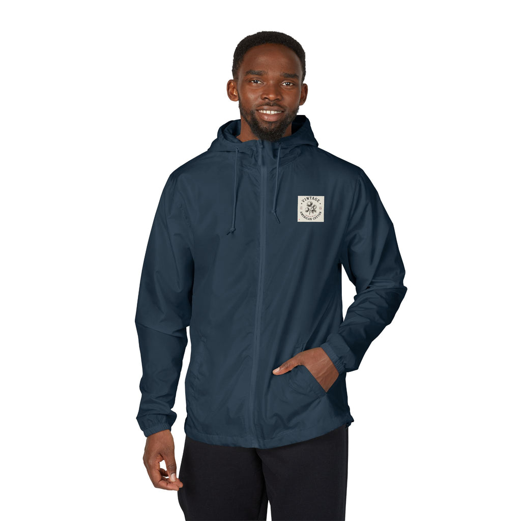 HEROS Windbreaker Jacket — Vintage Outlaws Retro Portraits Graphic