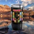 Monopoly Charters 20oz Insulated Tumbler — Retro Board Game Design